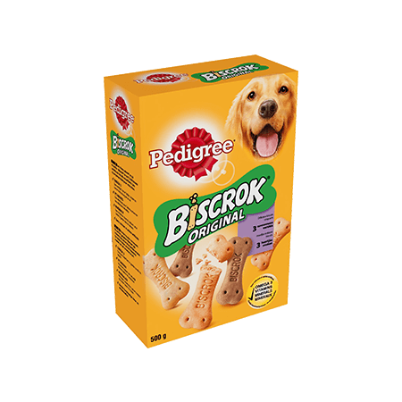 PEDIGREE<sup>®</sup> BISCROK 3 variétés 500g