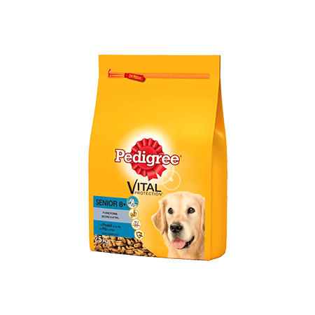 PEDIGREE<sup>®</sup> croquettes au poulet pour chien senior 2,5kg