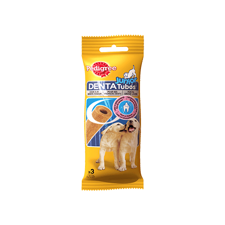 PEDIGREE<sup>®</sup> DENTA Tubos Junior 72g