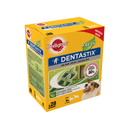 PEDIGREE<sup>®</sup> DentaStix Fresh Mini 28p 400g