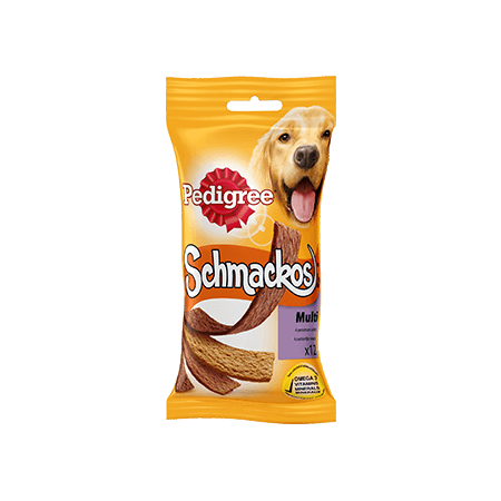 PEDIGREE<sup>®</sup> Schmackos multi 4 saveurs 12 sticks 104g