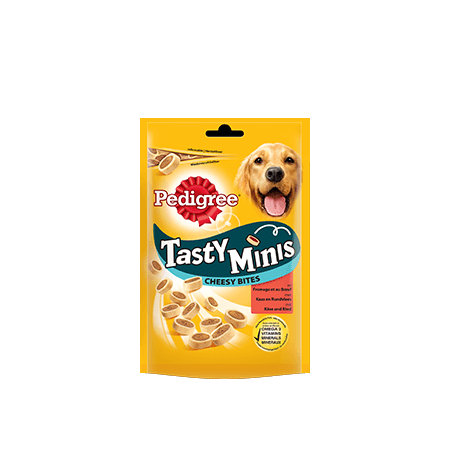 PEDIGREE<sup>®</sup> TASTY MINI'S Cheesy Bites 280g