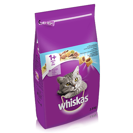 WHISKAS Dry au Thon 3,8kg