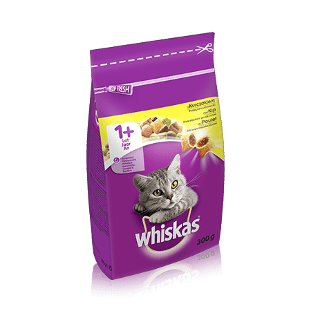 WHISKAS Dry au Poulet 300g