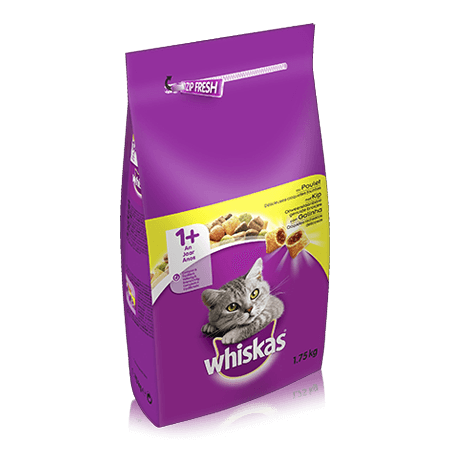WHISKAS Dry au Poulet 1,75kg