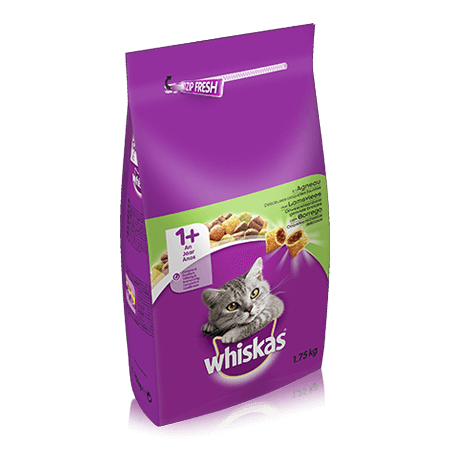 WHISKAS Dry à l'Agneau 1,75kg
