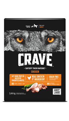 CRAVE<sup>TM</sup>™ WITH PROTEIN FROM CHICKEN 5.44KG