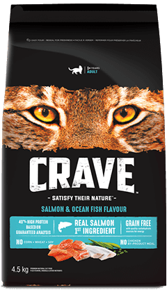 CRAVE™ SALMON & OCEAN FISH FLAVOUR 4.54KG