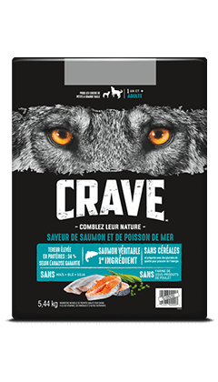 CRAVEᴹᶜ AVEC PROTÉINES DE SAUMON ET DE POISSON DE MER 5.44KG