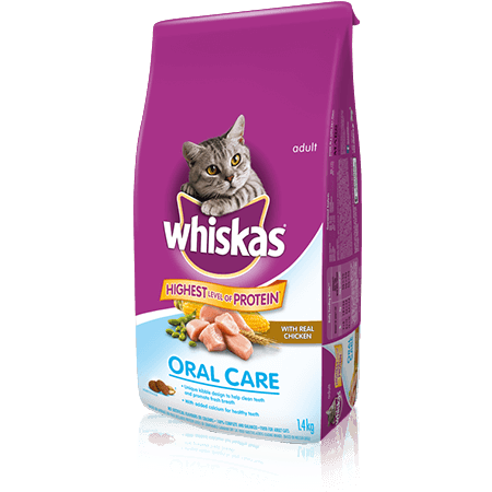 WHISKAS<sup>®</sup> Oral Care