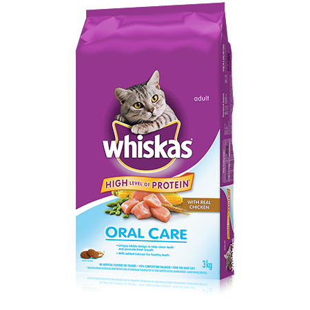 WHISKAS<sup>®</sup> Oral Care