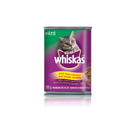 WHISKAS<sup>®</sup> Pate with Real Chicken