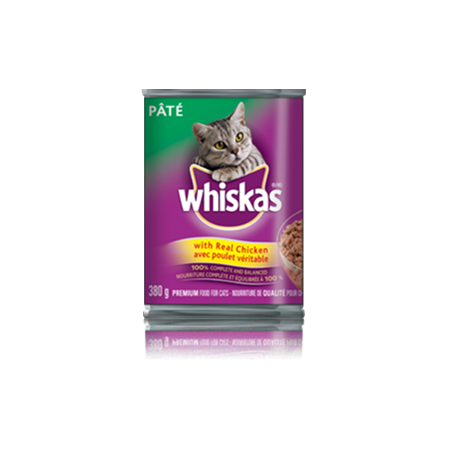 WHISKAS<sup>®</sup> Pate with Real Chicken