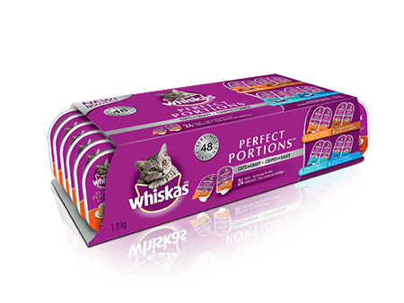 WHISKAS<sup>®</sup> Perfect Portions™ 24 Variety Pack