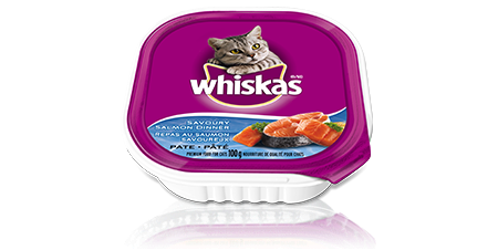 WHISKAS<sup>®</sup> Seafood Selections Savoury Salmon Dinner Pate