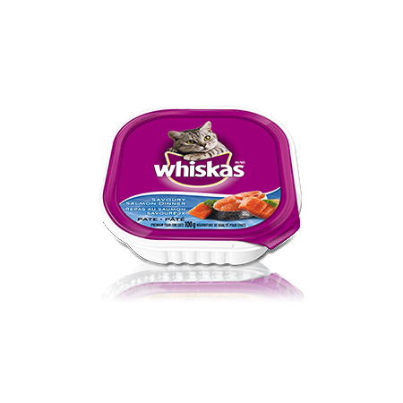 WHISKAS<sup>®</sup> SEAFOOD SELECTIONS<sup>TM </sup> Savoury Salmon Dinner Pate