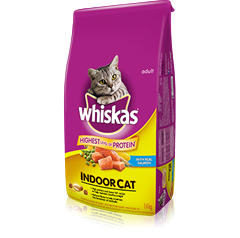 WHISKAS Indoor Cat with Salmon