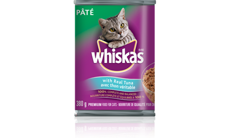 WHISKAS<sup>MD</sup> Pâté avec thon véritable