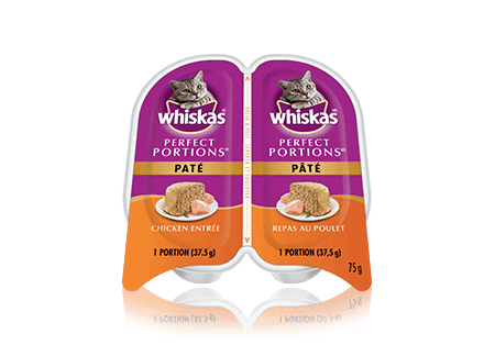 Repas au poulet WHISKAS<sup>MD</sup> Perfect Portions<sup>MC</sup> pâté