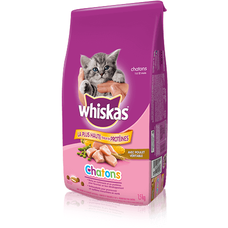 WHISKAS<sup>MD</sup> Chatons avec poulet