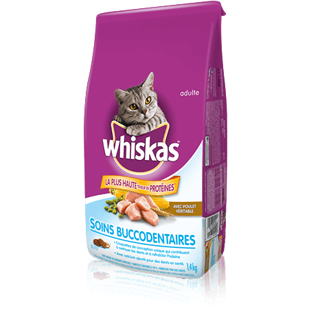 WHISKAS<sup>MD</sup> Soins buccodentaires