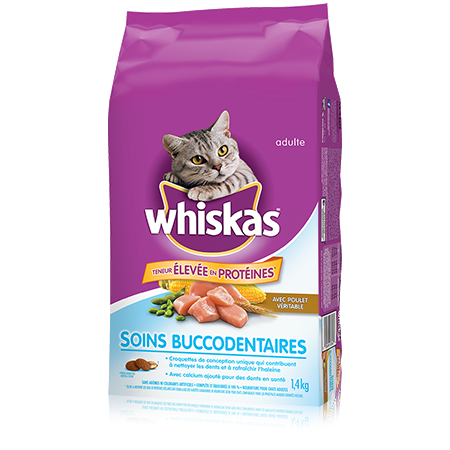 WHISKAS<sup>MD</sup> Soins buccodentaires