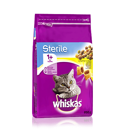 Whiskas® 1+ Sterile Kylling