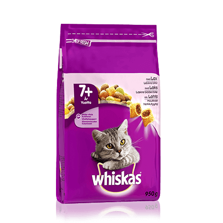 Whiskas® 7+ Laks