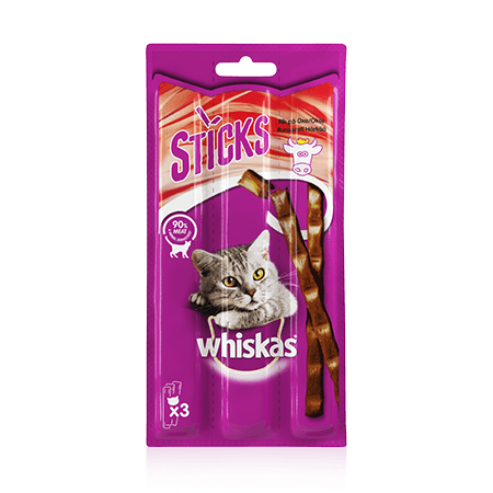 WHISKAS® Sticks Oksekød