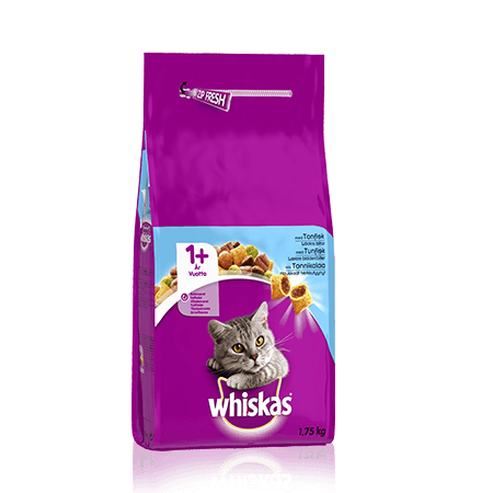 Whiskas® 1+ Tonnikalaa 1,75kg