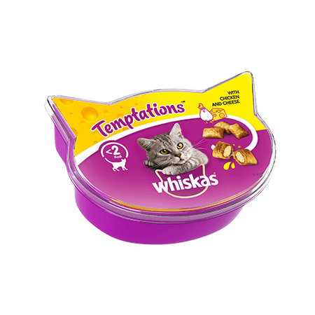 Whiskas® Temptations Kana ja Juusto