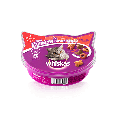 Whiskas Trio Crunchy Grilliherkku