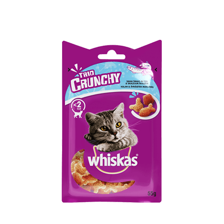 Whiskas® Trio Crunchy Meren Herkut Mix