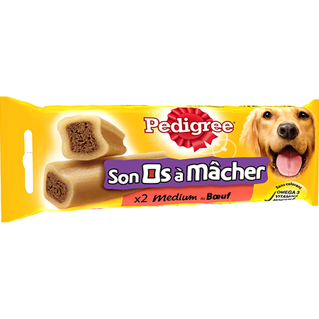 Récompenses Son os à Mâcher™ Medium pour chien moyen Récompenses Son os à Mâcher™ Medium pour chien moyen