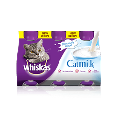 WHISKAS® Cat Milk 3 Pack 3x200ml
