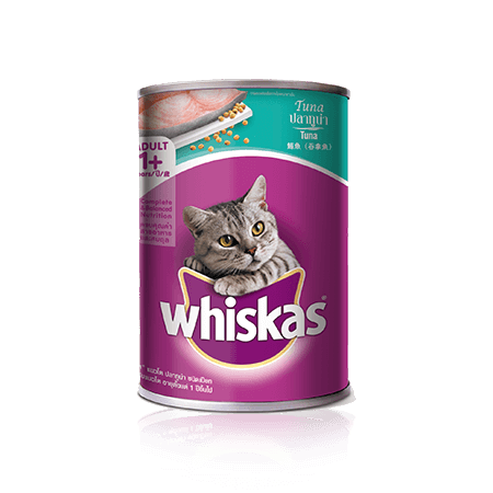 Whiskas<sup>®</sup> Can Adult 1+ Tuna