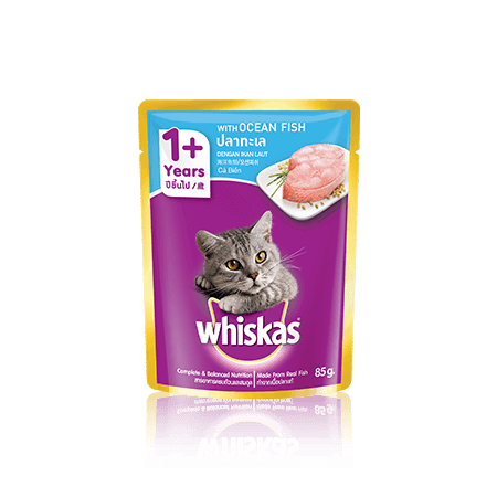 Whiskas<sup>®</sup> Pouch Adult 1+ Ocean Fish