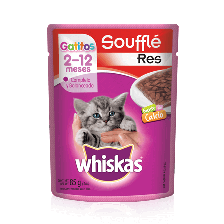 WHISKAS® Soufflé Gatitos Res