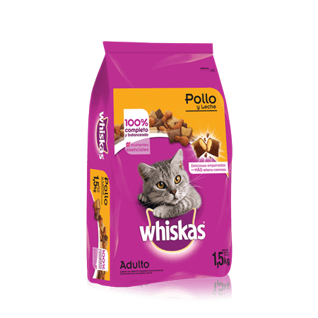 WHISKAS® Pollo y Leche