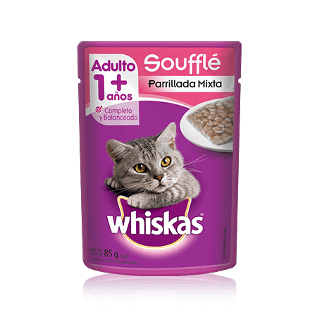 WHISKAS® Soufflé Parrillada Mixta