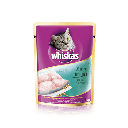 Tuna Wet Cat Food Pouch from Whiskas for Adult 1+ Cats