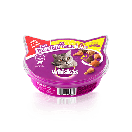 Whiskas TRIO CRUNCHY Fjærkre