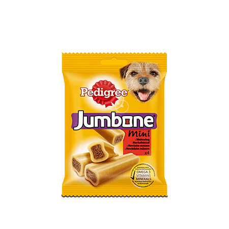 PEDIGREE<sup>®</sup>® Лакомая кость Jumbone mini® с говядиной