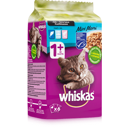 Whiskas Mini Menu Fisk