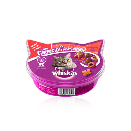 WHISKAS® Trio Crunchy MixGrill