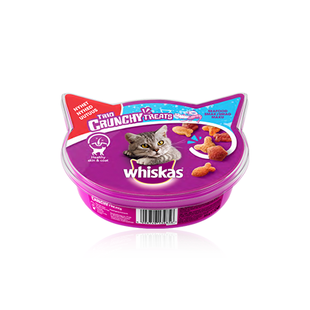 WHISKAS® Trio Crunchy Seafood