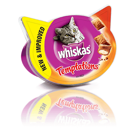 Whiskas Temptations govedina 60 g