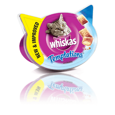 Whiskas Temptations losos 60 g