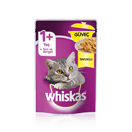WHISKAS Güveç Tavuklu 85 g Yaş Mama