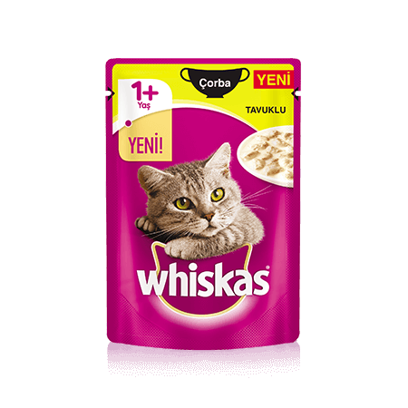 WHISKAS Kremalı Çorba Tavuklu